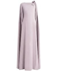 Gemy Maalouf - Rose-Detail Maxi Dress - Lyst