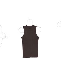 Rick Owens - Fine-Ribbed Tank Top - Lyst