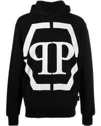 Philipp Plein - Black Pp Hexagon Hoodie - Lyst