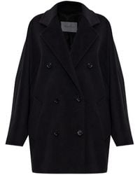 Max Mara - Rebus Double-Breasted Coat - Lyst