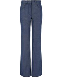 Giorgio Armani - Five-Pocket Lurex Jeans - Lyst
