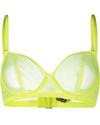 Maison Close - Corps À Corps Neon Sheer Balconette Bra - Lyst