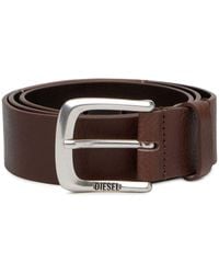 DIESEL - B-jackron Leather Belt - Lyst
