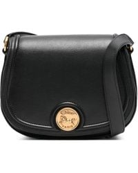 Chloé - Horse Medal Leather Cross Body Bag - Lyst
