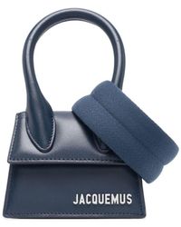 Jacquemus - Navy Le Chiquito Homme Leather Mini Bag - Men's - Calf Leather - Lyst