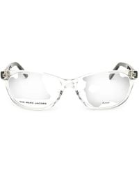 Marc Jacobs - Rectangle-Frame Glasses - Lyst