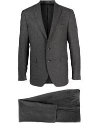Tagliatore - Costume À Veste À Revers Crantés - Lyst