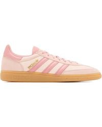 adidas - Handball Spezial Suede Three-Stripe Trainers - Lyst