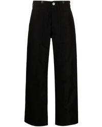 Junya Watanabe - X Levis ロゴパッチ ワイドジーンズ - Lyst