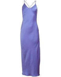 Fleur du Mal - High-Slip Maxi Slip Dress - Lyst