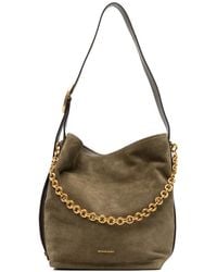 Michael Kors - Large Nolita Chain-Link Leather Shoulder Bag - Lyst