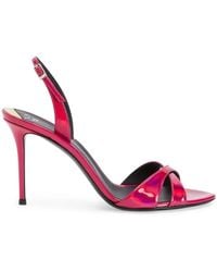 Giuseppe Zanotti - Dorotee 105mm Iridescent Sandals - Lyst