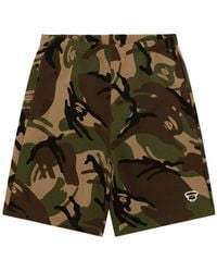 Aape By A Bathing Ape - Camouflage-Pattern Shorts - Lyst