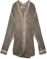 Julius - Overhemd Met Split - Lyst