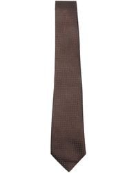 Canali - Textured Silk Tie - Lyst