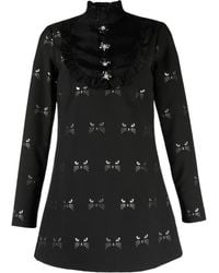 Macgraw - Robe Courte Tempo À Motif En Jacquard - Lyst