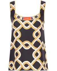 La DoubleJ - Silk Twirl Tank Top - Lyst