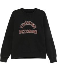 Sacai - Slogan-Print Sweatshirt - Lyst