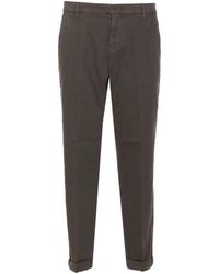 Dondup - Broek Met Logo - Lyst
