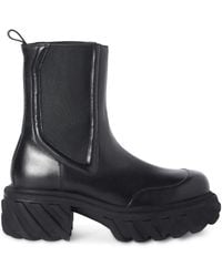 Off-White c/o Virgil Abloh - Tractor Motor Stiefel - Lyst