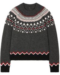 Alanui - Pull En Maille Intarsia - Lyst
