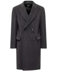 BOSS - Manteau Slim À Boutonnière Croisée En Alpaga Mélangé - Lyst