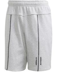 adidas - Originals Fashion Logo-Detail Track Shorts - Lyst