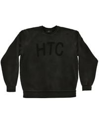 HTC - Faded Logo-Print Sweatshirt - Lyst