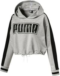 PUMA - Rebel Reload Striped Hoodie - Lyst