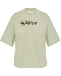 Off-White c/o Virgil Abloh - T-Shirt With Logo - Lyst