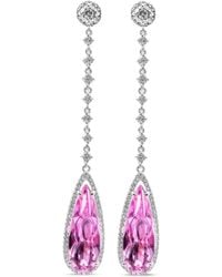 Juwelina Paris - Un Moment Rose Earrings - Lyst