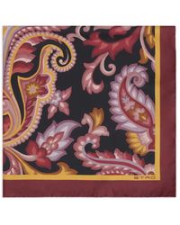 Etro - ペイズリー シルクスカーフ - Lyst