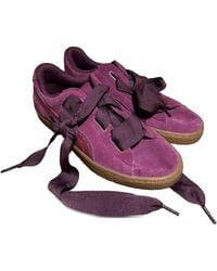 PUMA - Heart Snk "dark Purple" スエードスニーカー - Lyst