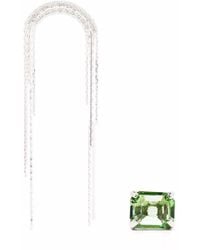 Wouters & Hendrix - Chain-link Crystal-embellished Earrings Set - Lyst