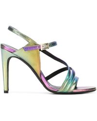 Zadig & Voltaire Marilyn Rainbow Sandals - Purple