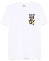 Moschino - Teddy Bear Logo-Print T-Shirt - Lyst
