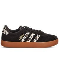 adidas - Vl Court 3.0 Animal-Print Lace-Up Sneakers - Lyst