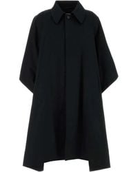MM6 by Maison Margiela - Water-Repellent Cotton Gabardine Coat - Lyst