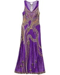 CAMILLA - The Luxorland Lady Bias Cut Trägerkleid - Lyst