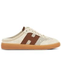 Hogan - Perforierte Cool Sneaker-Mules - Lyst