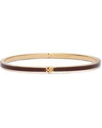 Tory Burch - Icon Thin Enamel Bracelet - Lyst