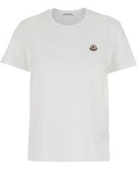 Moncler - Logo-Patch Crew-Neck T-Shirt (Set Of Three) - Lyst