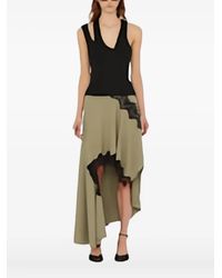 Christopher Esber - One-Shoulder Ribbed Top - Lyst