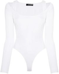 Mugler - Body A Maniche Lunghe - Lyst