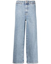 Tommy Hilfiger - Bell-bottom Cropped Jeans - Lyst