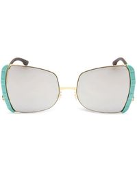 Ic! Berlin - Geometric-Frame Sunglasses - Lyst