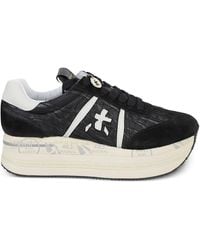 Premiata - Platform Logo-Detail Sneakers - Lyst