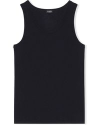 Balenciaga - Camiseta sin mangas de tejido jersey - Lyst