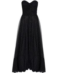 Giorgio Armani - Sequin-Embellished Strapless Dress - Lyst