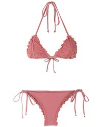Amir Slama - Bikini Met Geribbeld-Effect - Lyst